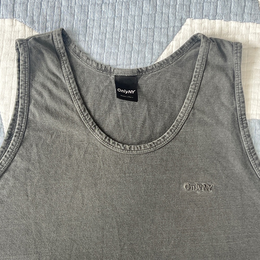 OnlyNY Tank - Dark Grey - Large